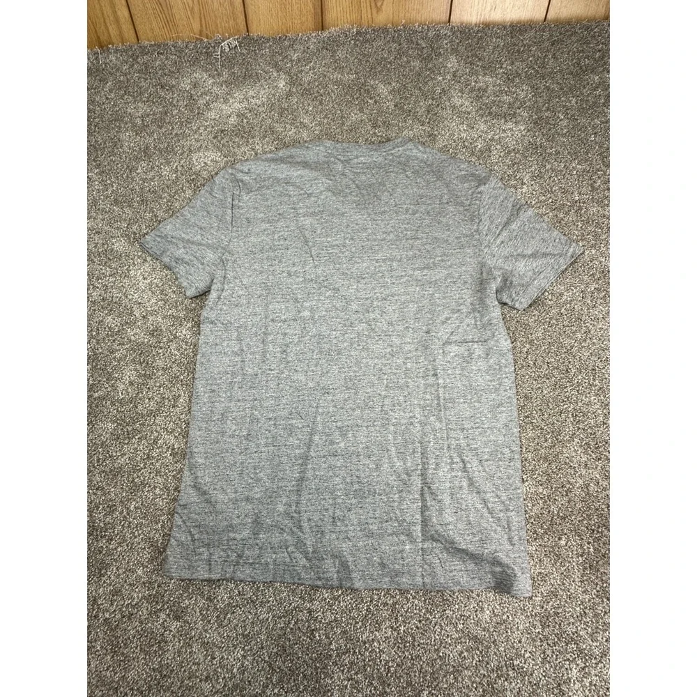 Polo‎ Ralph Lauren Shirt Mens Size Small Heather Gray Short Sleeve Cotton Casual - Picture 7 of 9